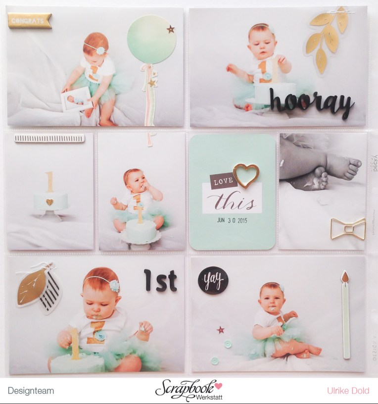 smash cake project life dt